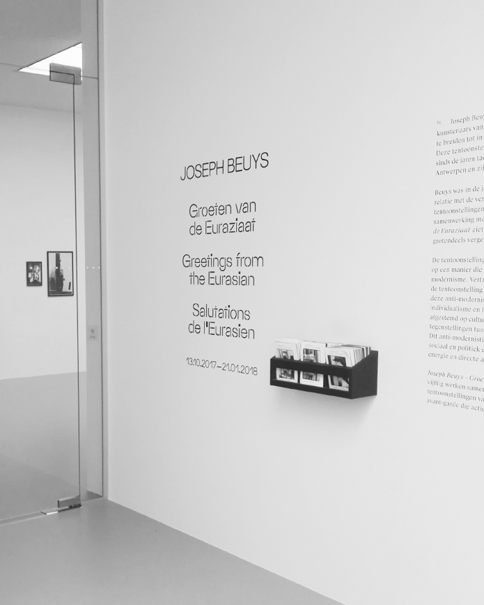 Joseph Beuys: Greetings from the Eurasian at M&nbsp;HKA 3