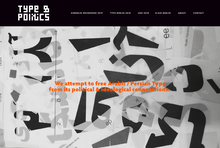 Type &amp; Politics website