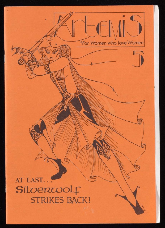 Cover of the zine Artemis, issue 5