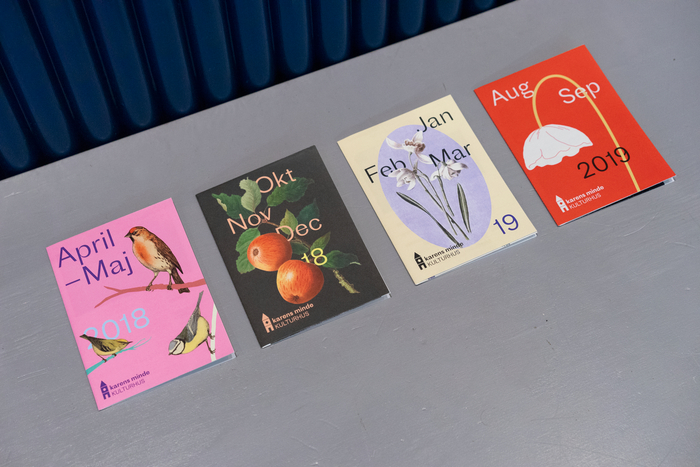 Quarterly program covers.