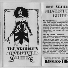 <cite>The Secret of St. Brides</cite> text adventure game by The Games Mistresses <cite>The Secret of St. Brides</cite> text adventure game by The Games Mistresses