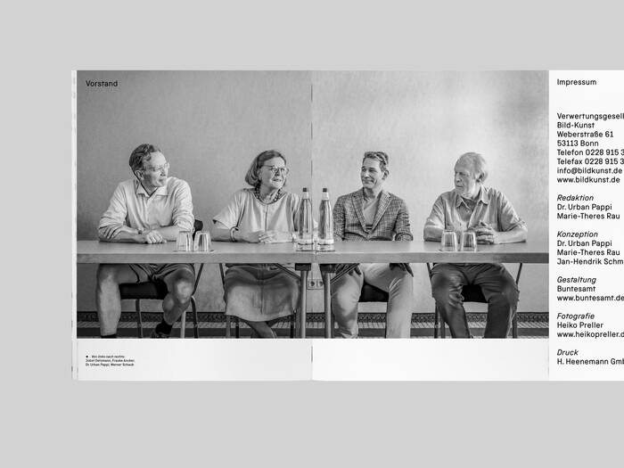 VG Bild-Kunst copyright association brochure 6