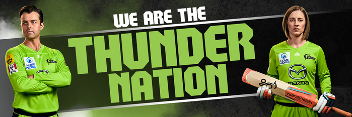 Sydney Thunder website and social media 1