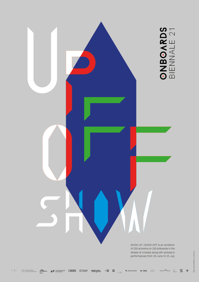 Show Up/Show-Off exhibition posters 1