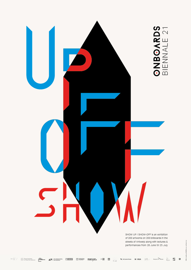 Show Up/Show-Off exhibition posters 3