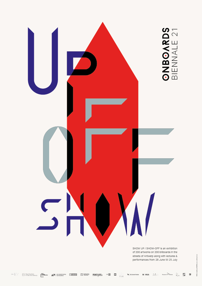 Show Up/Show-Off exhibition posters 4