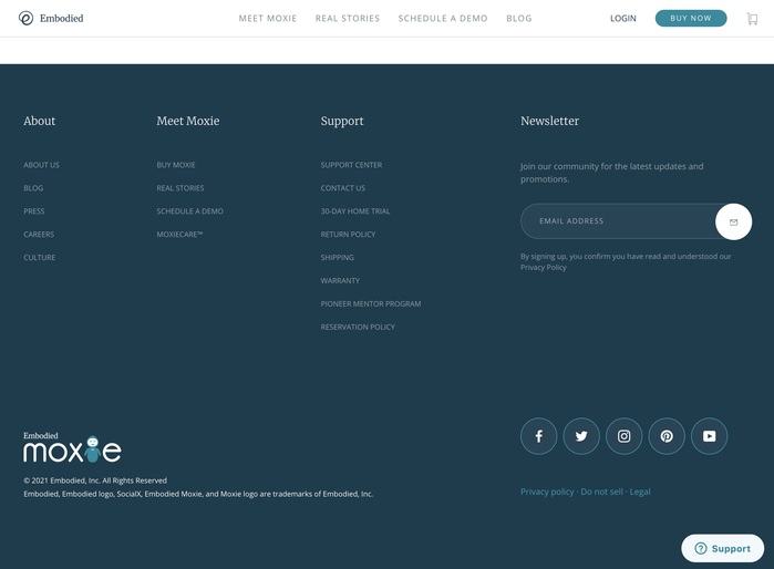 Moxie robot website 7