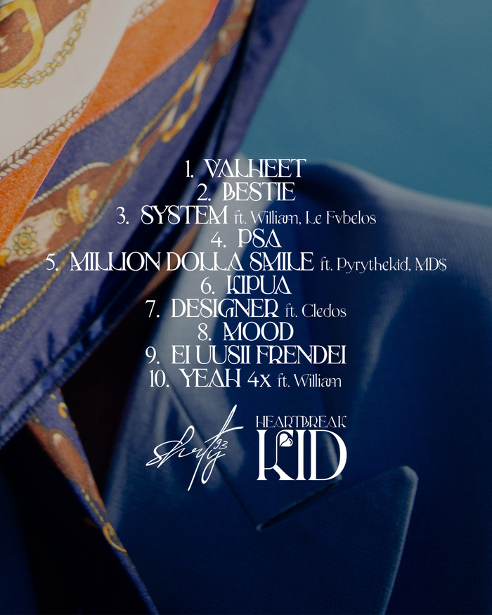 Shrty – Heartbreak Kid album art 2