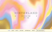 Hinterland Music Festival website
