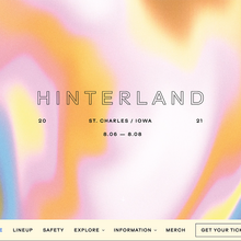 Hinterland Music Festival website