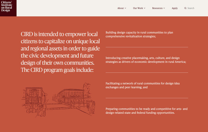 Citizens’ Institute on Rural Design website 3