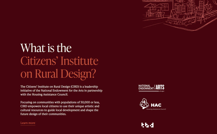 Citizens’ Institute on Rural Design website 4