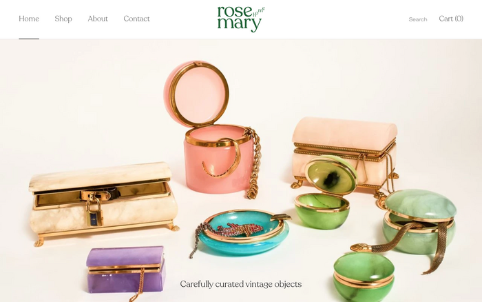 Rosemary Home website 1
