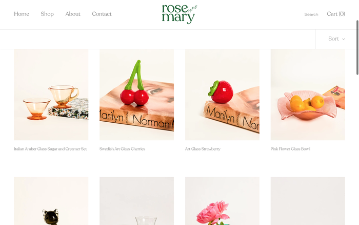Rosemary Home website 4