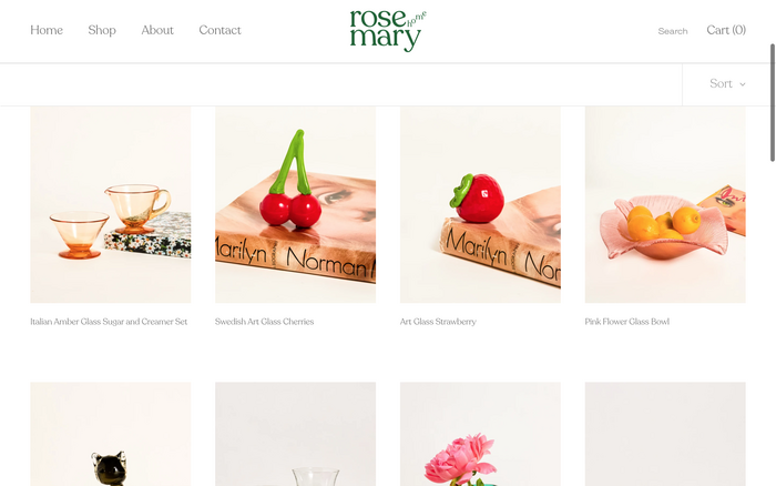 Rosemary Home website 4