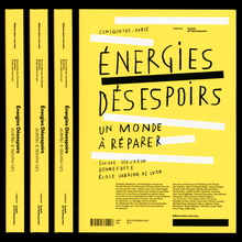<cite>Énergies Désespoirs. Un monde à réparer</cite>