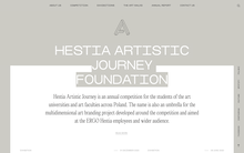 Hestia Artistic Journey website