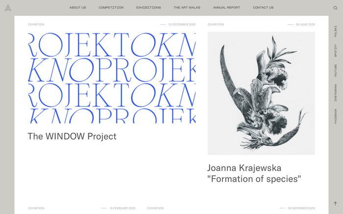 Hestia Artistic Journey website 2