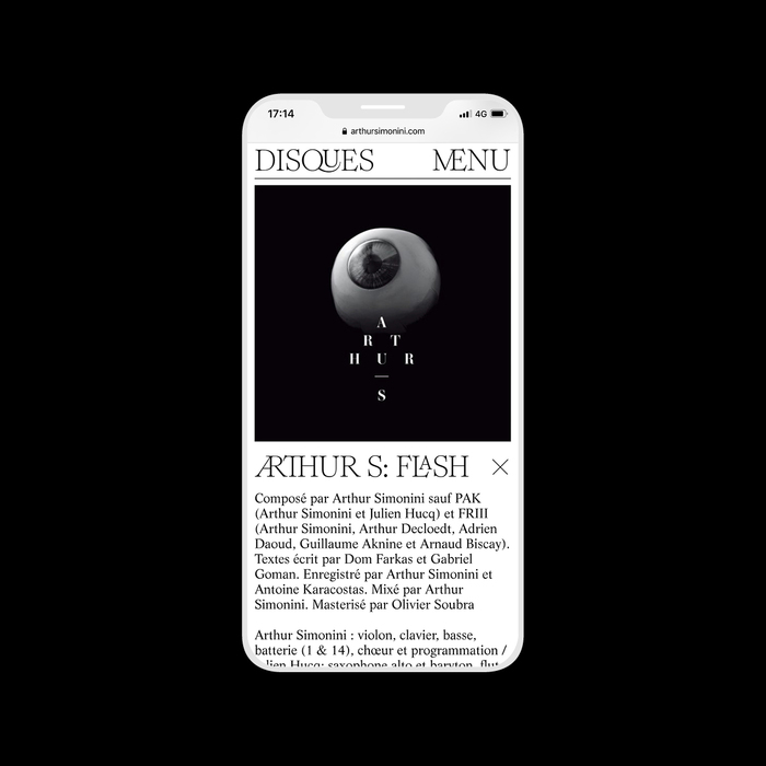 Arthur Simonini website 3