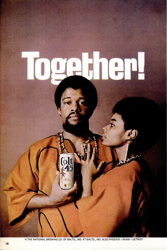 “Together!” ad for Colt 45 (1969) 1