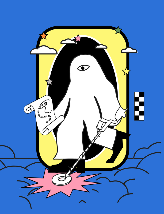 Gold diggers illustrations for Sparse 3
