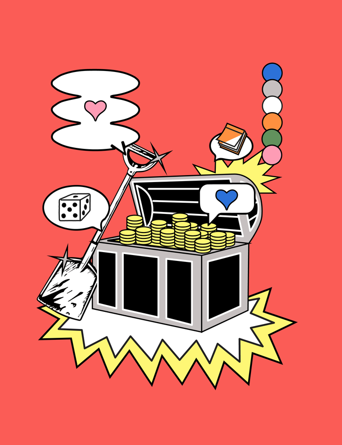 Gold diggers illustrations for Sparse 5