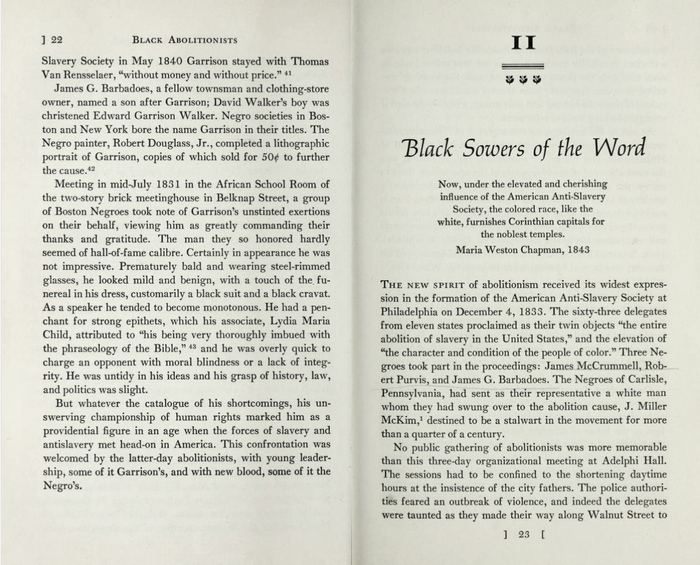 Opening page from the second chapter.