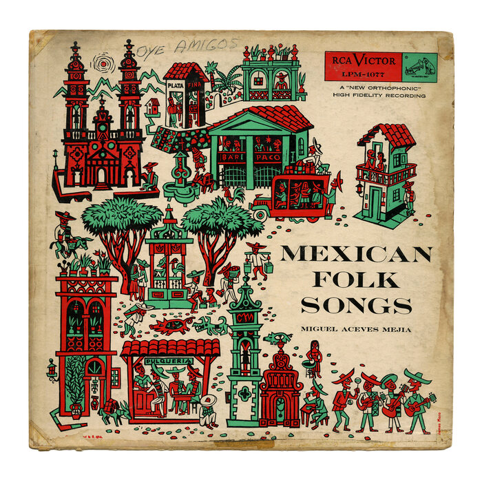 Miguel Aceves Mejia – Mexican Folk Songs album art