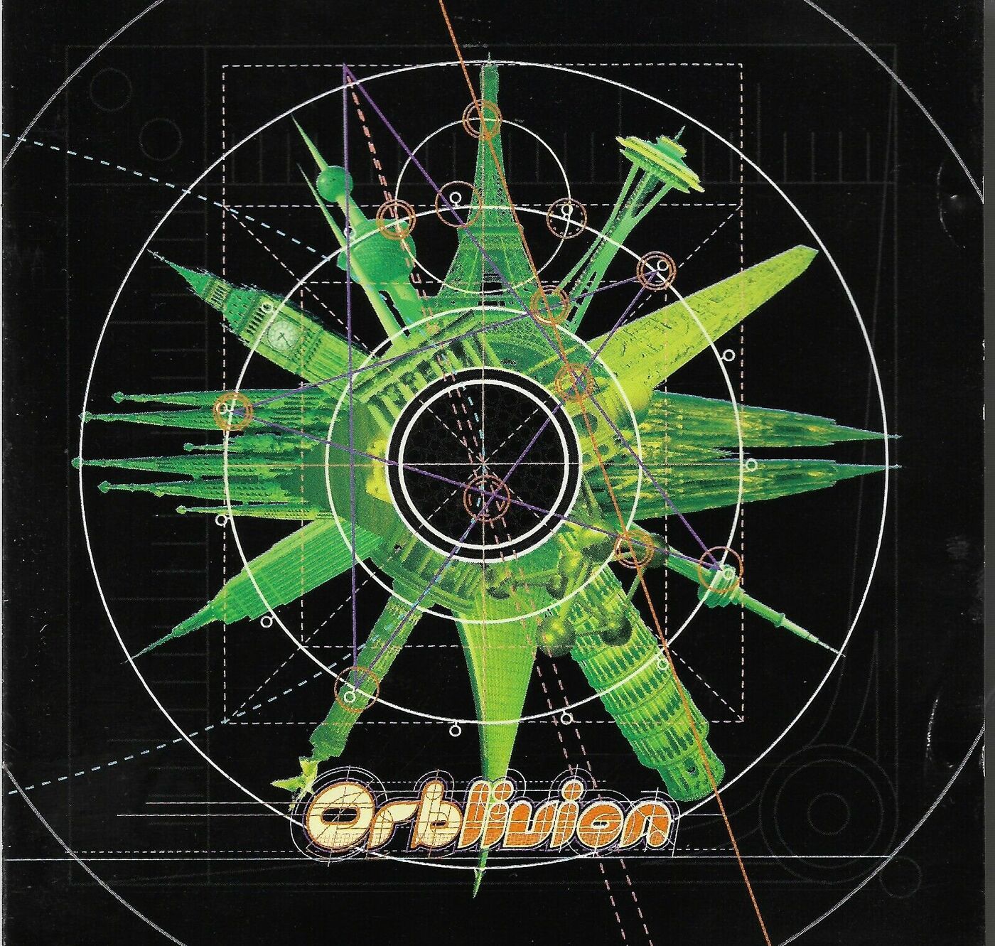 The Orb – Orblivion album art - Fonts In Use