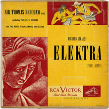 The Royal Philharmonic Orchestra – <cite>Richard Strauss: Elektra (Final Scene)</cite> album art