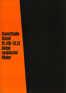 <cite>Junge spanische Maler</cite>, Kunsthalle Basel (1959)