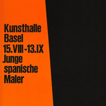 <cite>Junge spanische Maler</cite>, Kunsthalle Basel