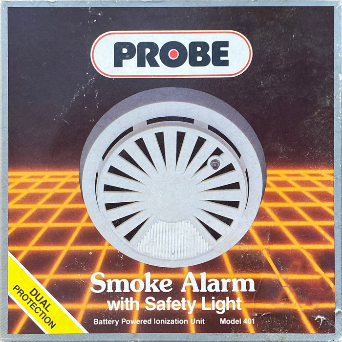 Probe Smoke Alarm with Safety Light packaging 1