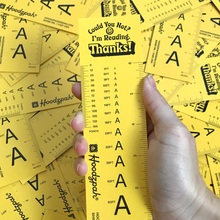 Hoodzpah ruler bookmarks