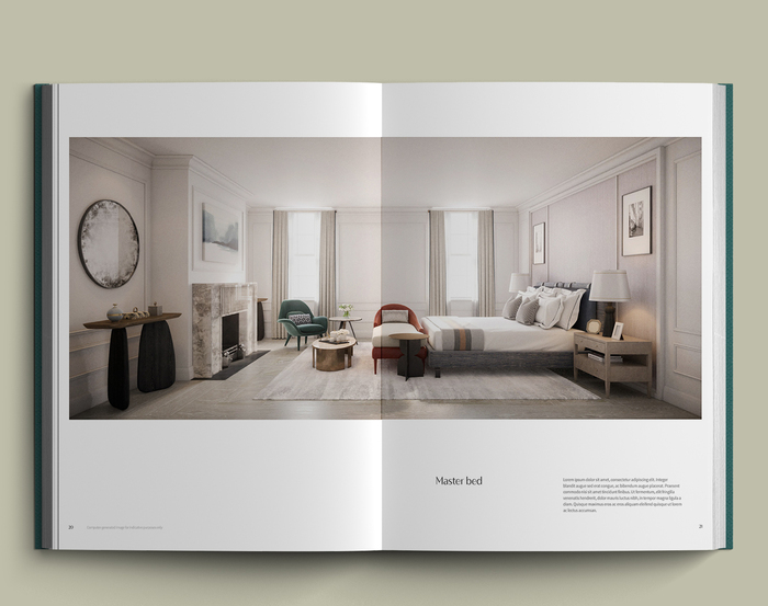No.5 Ilchester Place identity 3