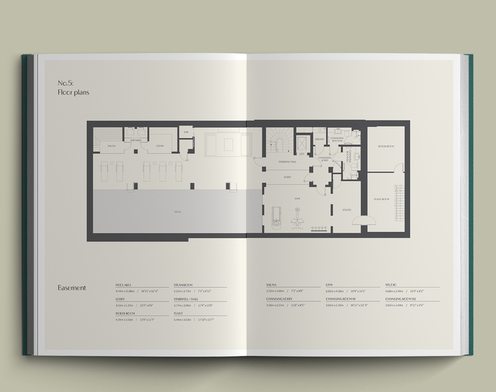 No.5 Ilchester Place identity 5