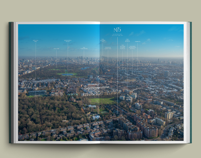 No.5 Ilchester Place identity 6