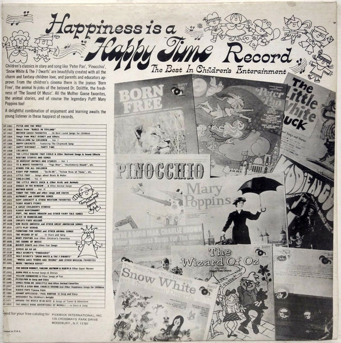 Happy Time Chorus and Orchestra &ndash; Chitty Chitty Bang Bang and Other Kiddie Favorites album art 4