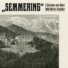 Südbahnhotel “Semmering” ad (1913)