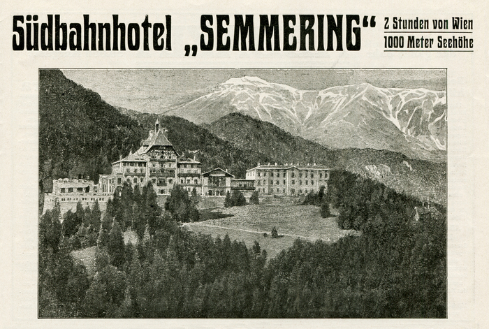 Südbahnhotel “Semmering” ad (1913)