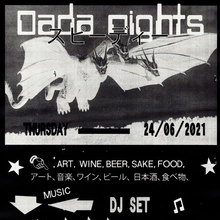 Dada Nights flyers, June/July 2021