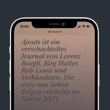 <cite>Ajouts</cite> announcement website and bookmarks