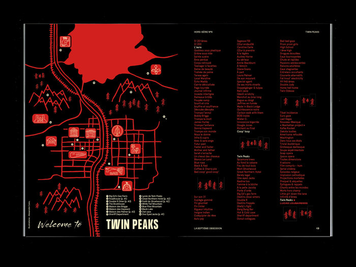 La Septième Obsession, “Twin Peaks” issue 4