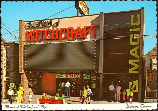 Museum of Witchcraft &amp; Magic postcard