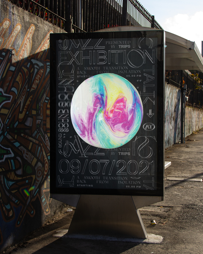 A Smooth Transition Back from Isolation exhibition poster 1