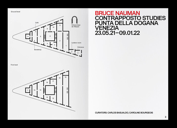 Bruce Nauman: Contraposto Studies 4