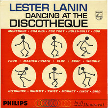 Lester Lanin – <cite>Dancing at the Discotheque</cite> album art