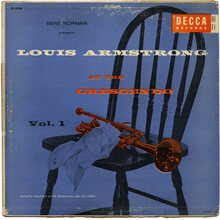 Louis Armstrong – <cite>At the Crescendo</cite> album art