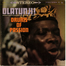 Babatunde Olatunji – <cite>Drums Of Passion</cite> album art