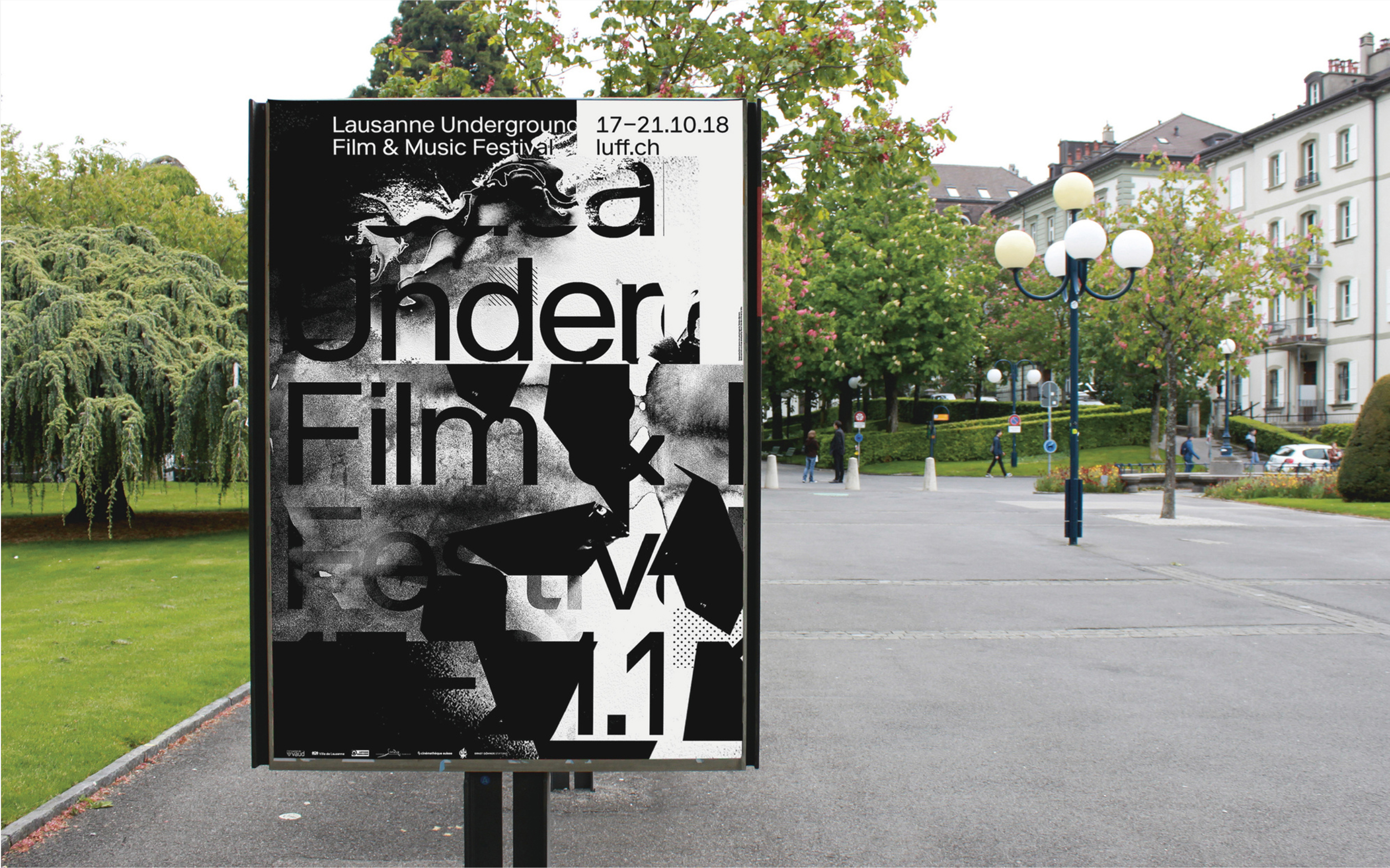 Lausanne Underground Film Festival 2018 - Fonts In Use